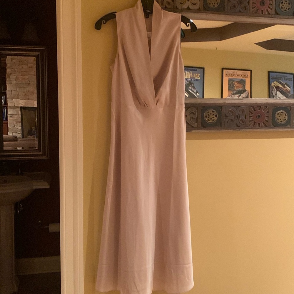 Beautiful satin dress.